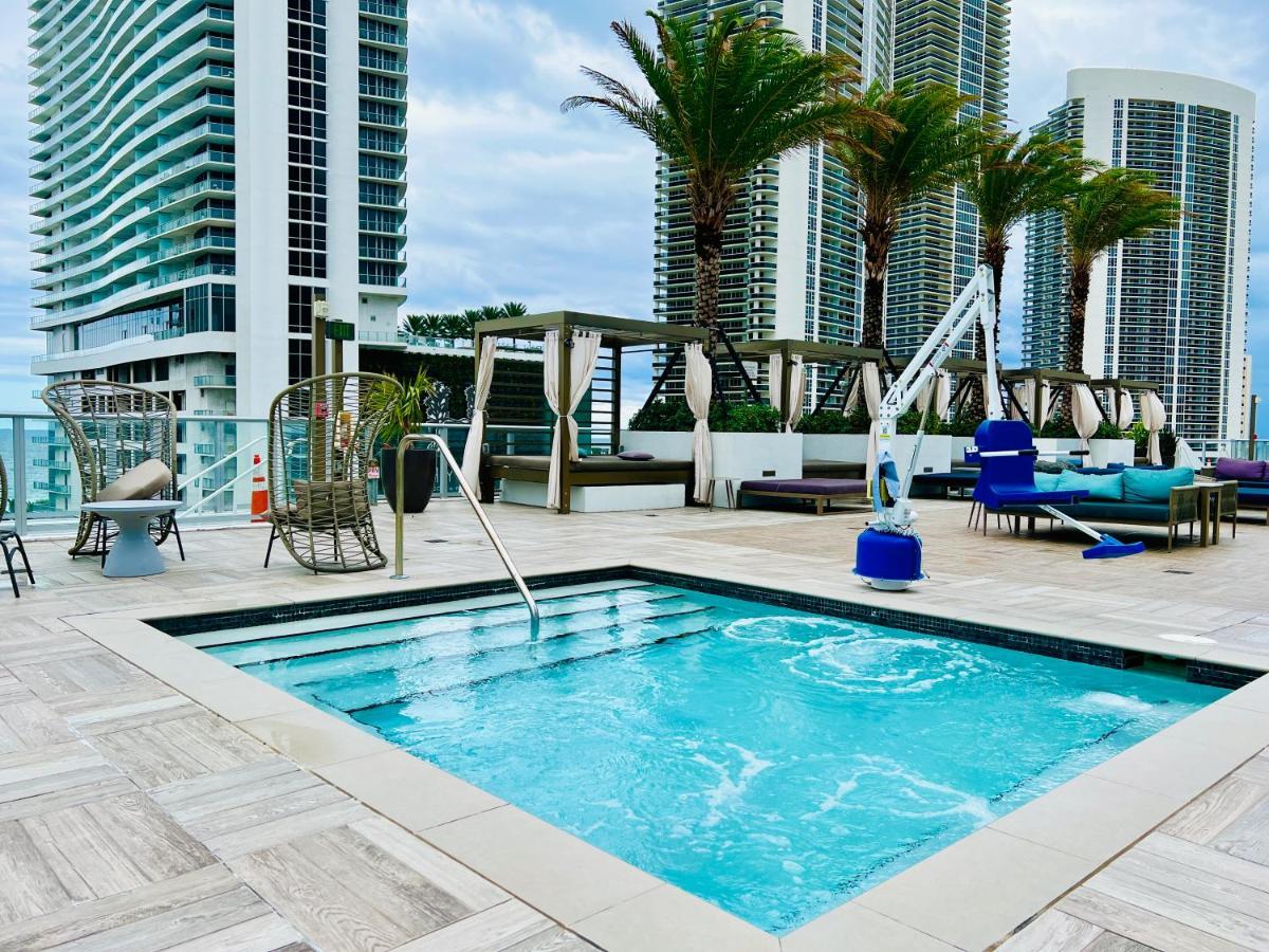 Hyde Beach House - Millionaire 2 Bd 2 Ba Apt, Direct Ocean View, 5 Min Walk To Ocean Hollywood Exterior foto