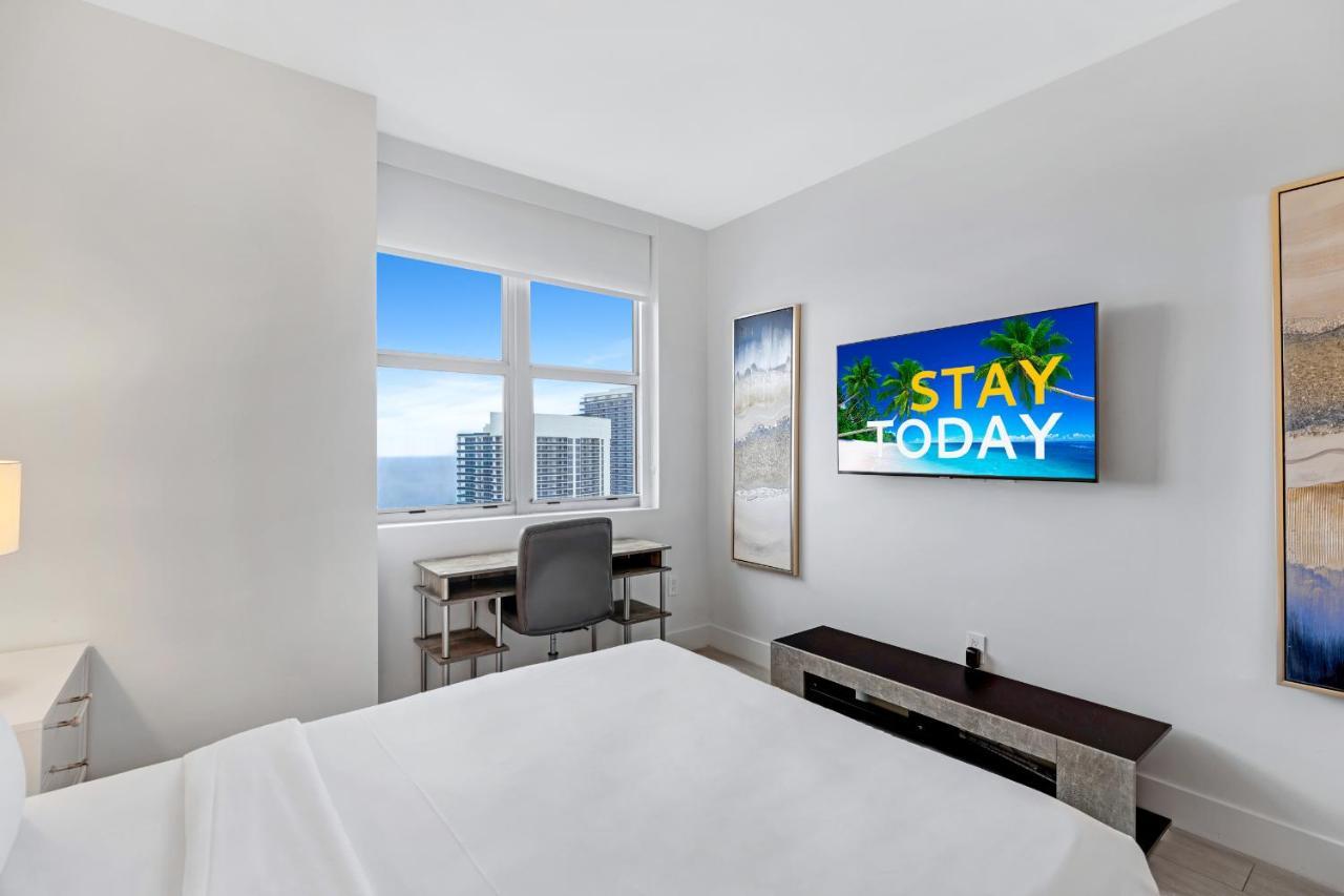 Hyde Beach House - Millionaire 2 Bd 2 Ba Apt, Direct Ocean View, 5 Min Walk To Ocean Hollywood Exterior foto